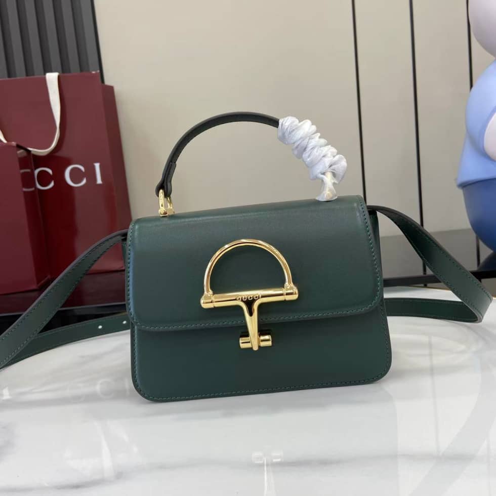 Gucci Siena Small Green Leather Top Handle Bag_10_158719 Gucci Siena Small Green Leather Top Handle Bag