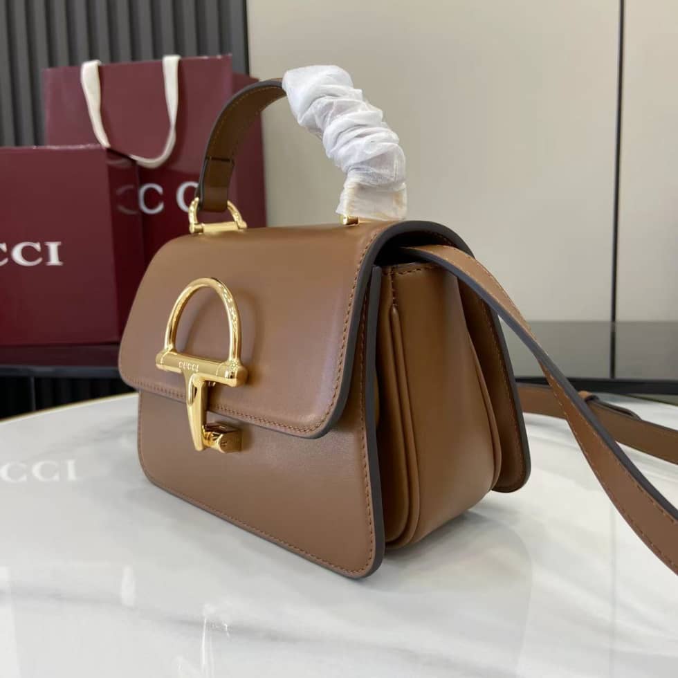 Gucci Siena Small Brown Leather Top Handle Bag_2_158729 Gucci Siena Small Brown Leather Top Handle Bag