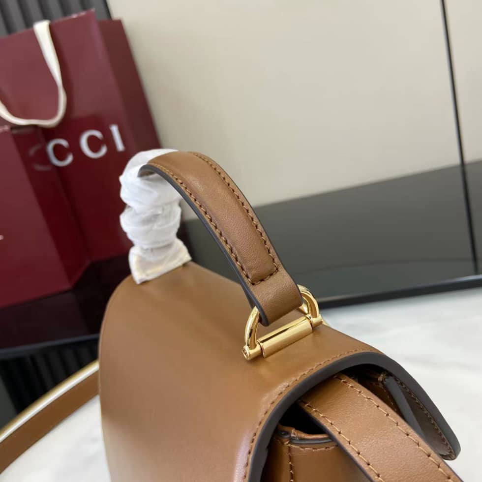 Gucci Siena Small Brown Leather Top Handle Bag_4_158729 Gucci Siena Small Brown Leather Top Handle Bag
