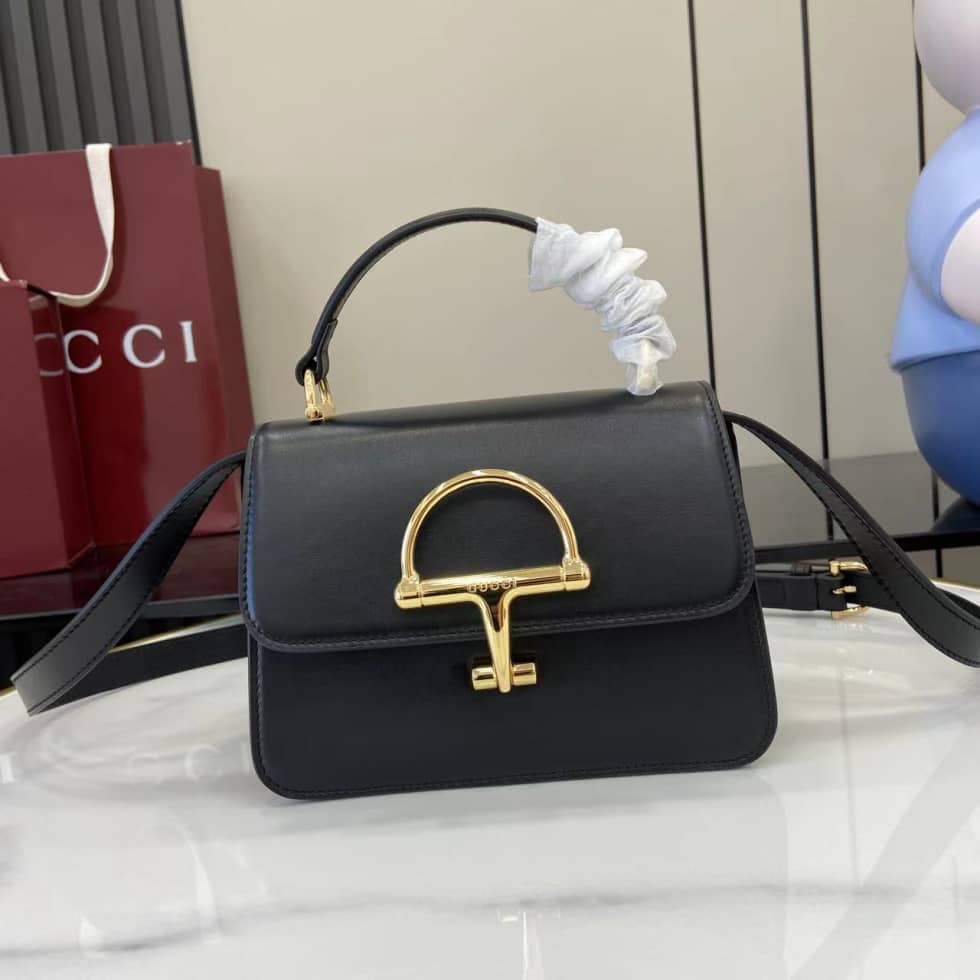 Gucci Siena Small Black Leather Top Handle Bag_10_158749 Gucci Siena Small Black Leather Top Handle Bag