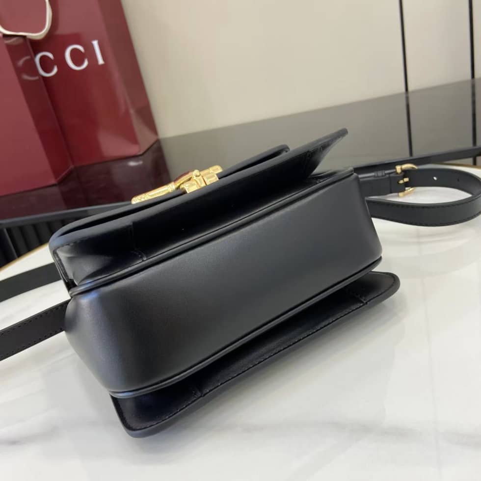Gucci Siena Small Black Leather Top Handle Bag_3_158749 Gucci Siena Small Black Leather Top Handle Bag