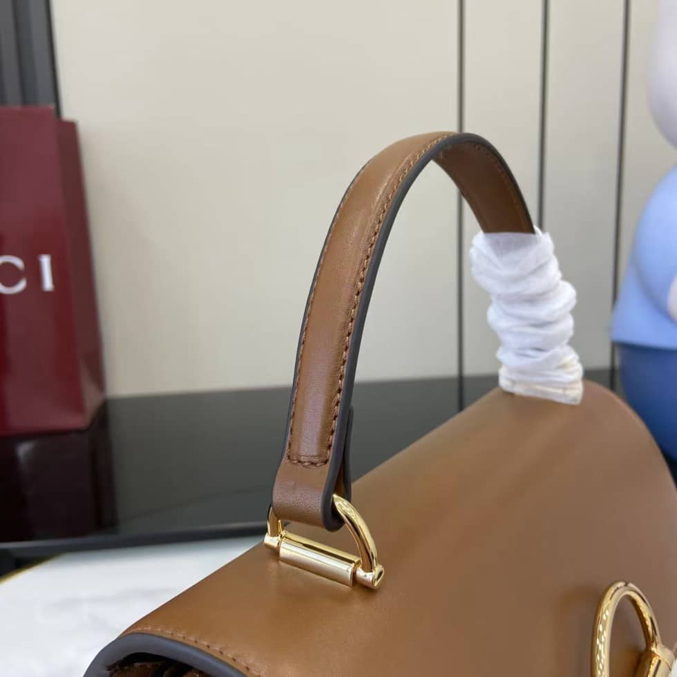 Gucci Siena Leather Medium Brown Top Handle Bag_4_158769 Gucci Siena Leather Medium Brown Top Handle Bag