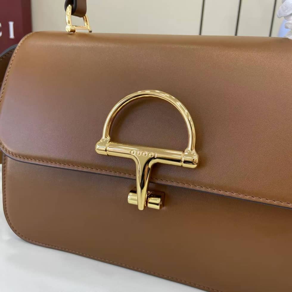 Gucci Siena Leather Medium Brown Top Handle Bag_5_158769 Gucci Siena Leather Medium Brown Top Handle Bag