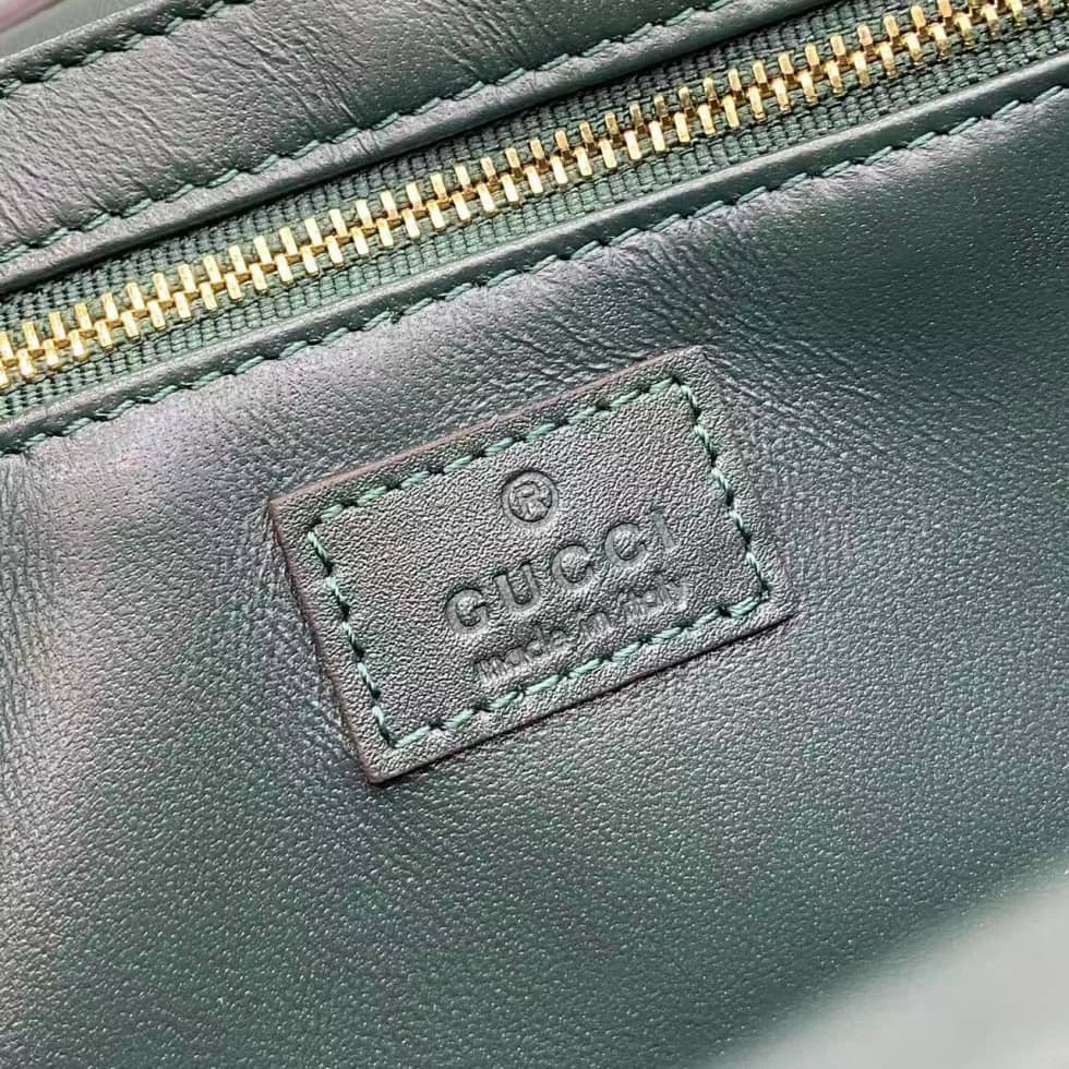 Gucci Siena Leather Medium Green Top Handle Bag_8_158789 Gucci Siena Leather Medium Green Top Handle Bag