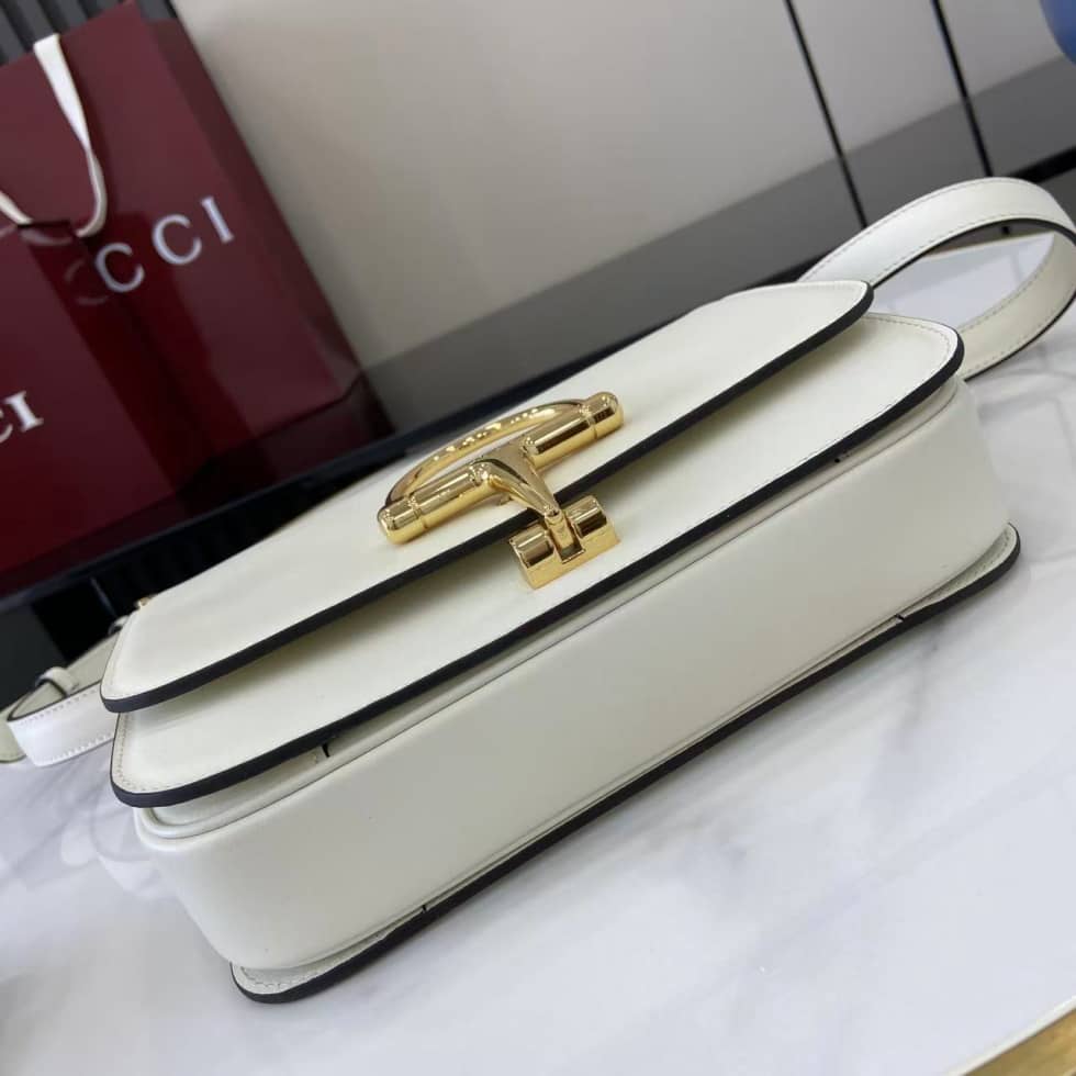 Gucci Siena Leather White Small Shoulder Bag_3_158809 Gucci Siena Leather White Small Shoulder Bag