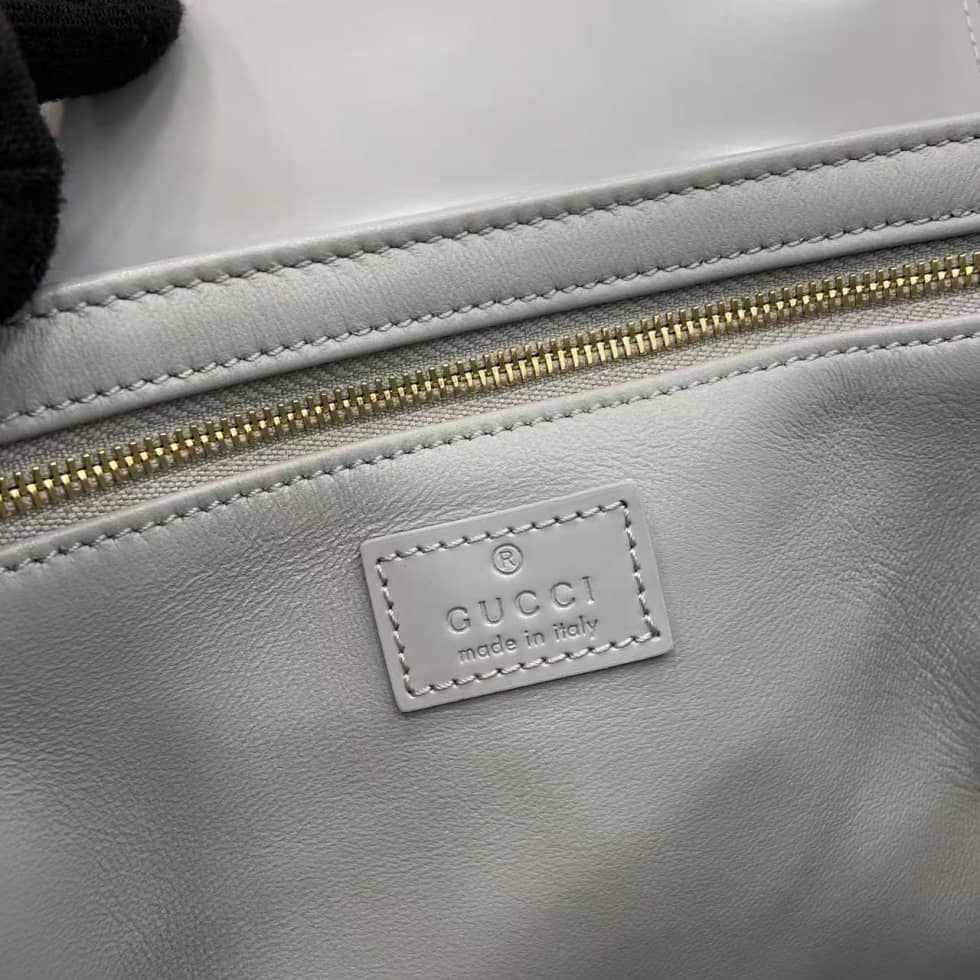 Gucci Siena Leather Light Grey Small Shoulder Bag_8_158819 Gucci Siena Leather Light Grey Small Shoulder Bag