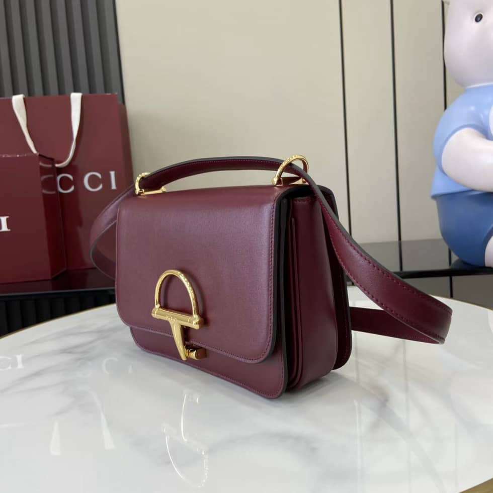 Gucci Siena Leather Red Small Shoulder Bag 846705_2_158839 Gucci Siena Leather Red Small Shoulder Bag 846705