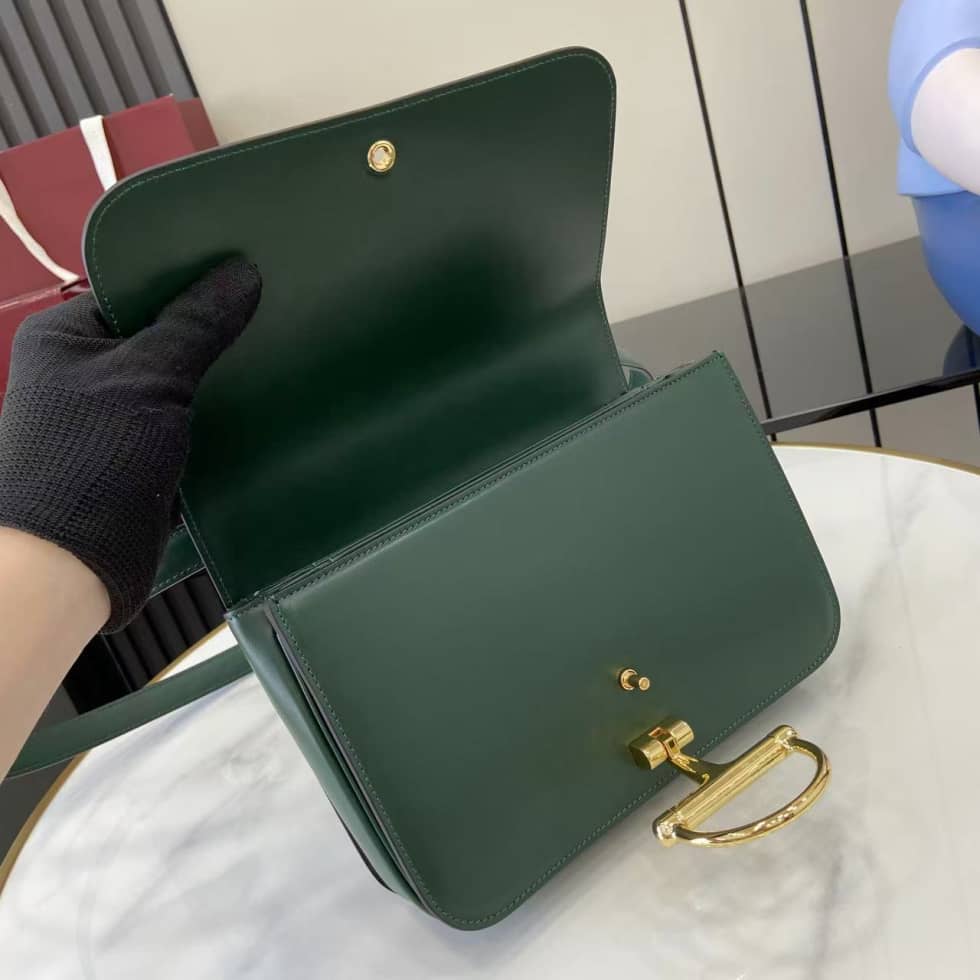 Gucci Siena Leather Green Small Shoulder Bag_6_158849 Gucci Siena Leather Green Small Shoulder Bag
