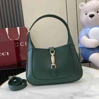 Gucci Jackie 1961 Medium Green Shoulder Bag