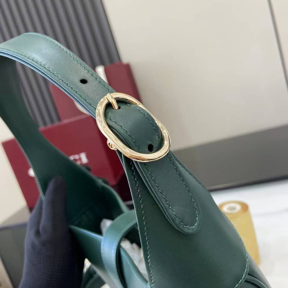 Gucci Jackie 1961 Medium Green Shoulder Bag_6_158879 Gucci Jackie 1961 Medium Green Shoulder Bag