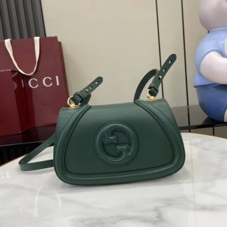 Gucci Blondie Mini Green Shoulder Bag 815700