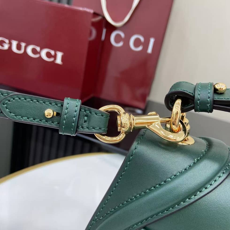 Gucci Blondie Green Medium Top Handle Bag 815714_4_158899 Gucci Blondie Green Medium Top Handle Bag 815714