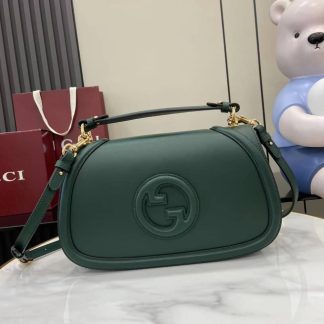 Gucci Blondie Large Green Top Handle Bag 815716