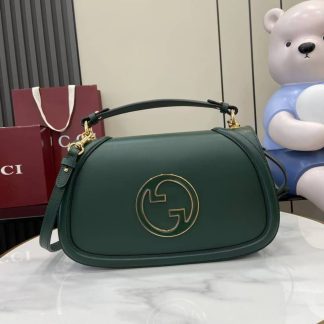 Gucci Blondie Large Green Top Handle Bag 815719