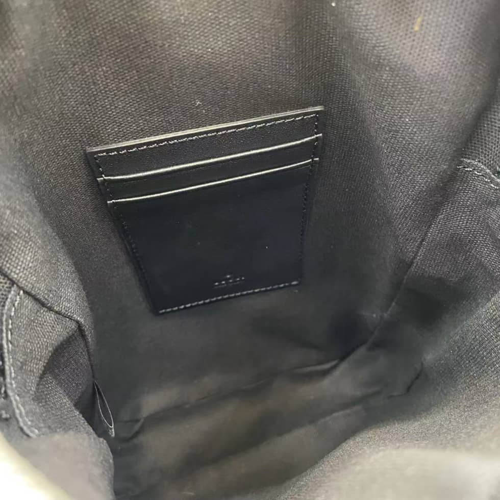 Gucci GG Emblem Small Black Crossbody Bag 850238_7_158959 Gucci GG Emblem Small Black Crossbody Bag 850238