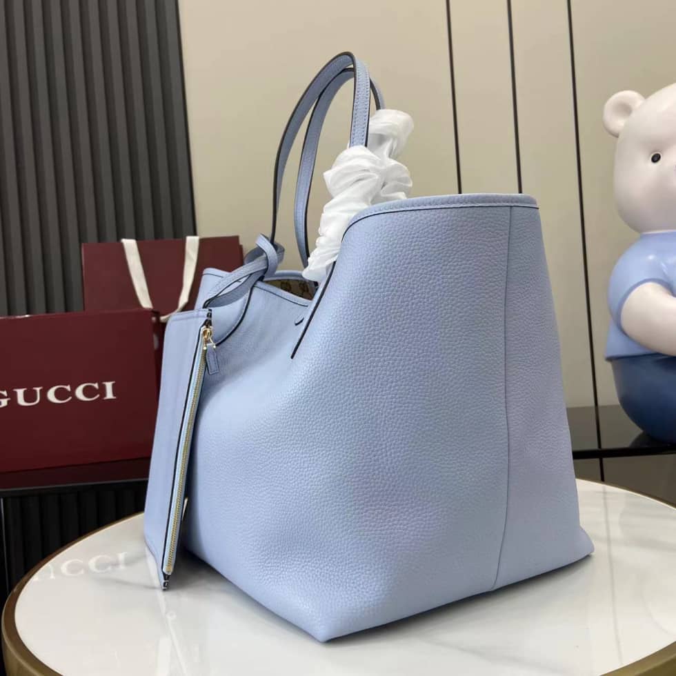 Gucci Totissima Leather Large Light Blue Tote_7_159019 Gucci Totissima Leather Large Light Blue Tote