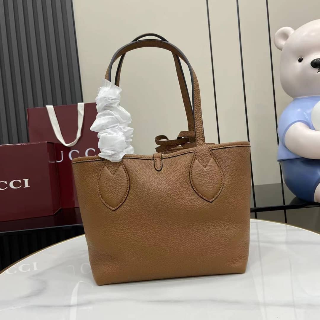 Gucci Totissima Leather Small Brown Tote 839124_1_159029 Gucci Totissima Leather Small Brown Tote 839124