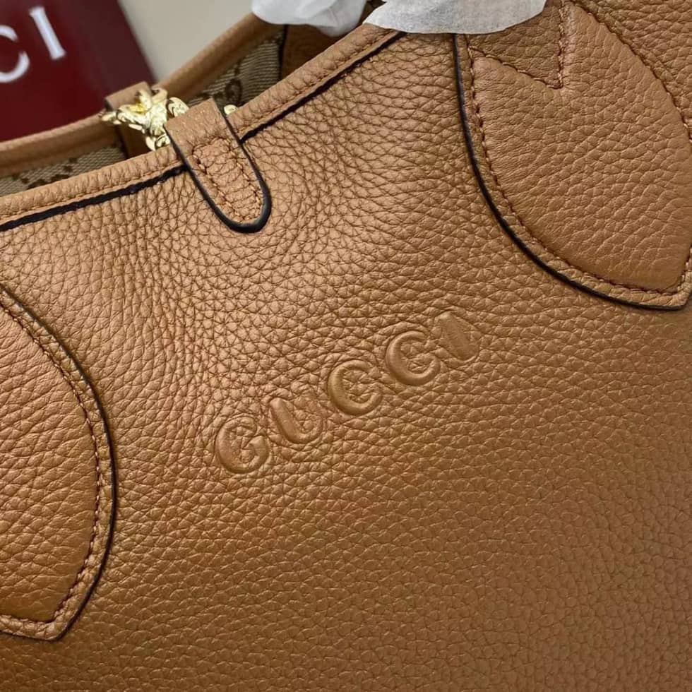 Gucci Totissima Leather Small Brown Tote 839124_5_159029 Gucci Totissima Leather Small Brown Tote 839124