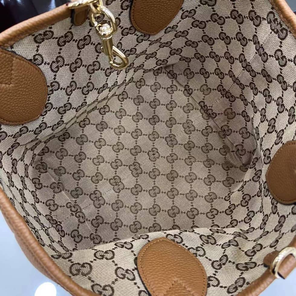 Gucci Totissima Leather Small Brown Tote 839124_7_159029 Gucci Totissima Leather Small Brown Tote 839124