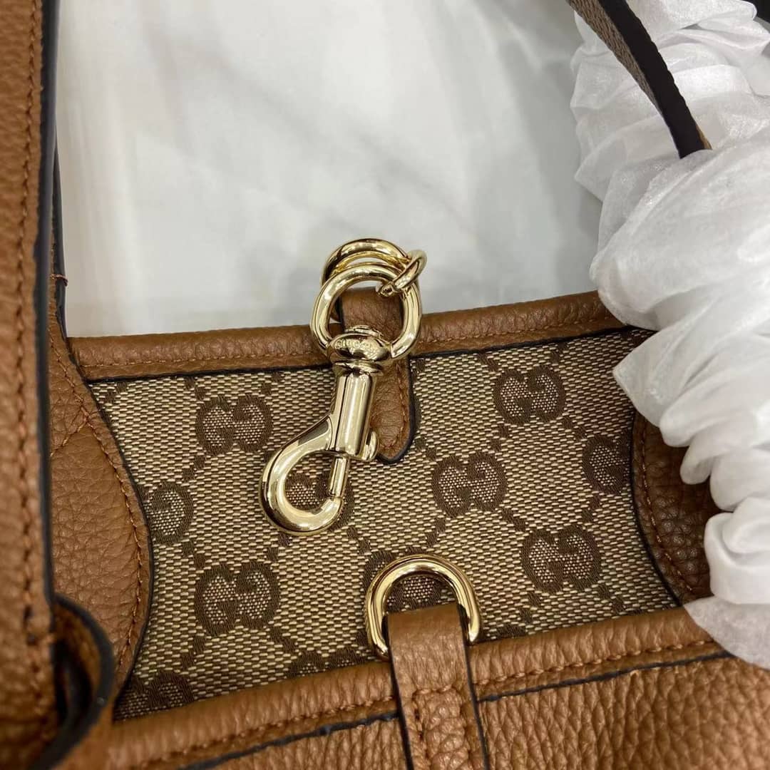 Gucci Totissima Leather Small Brown Tote 839124_8_159029 Gucci Totissima Leather Small Brown Tote 839124