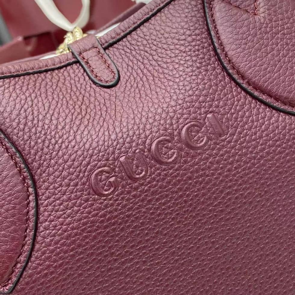 Gucci Totissima Leather Small Red Tote 839124_4_159039 Gucci Totissima Leather Small Red Tote 839124
