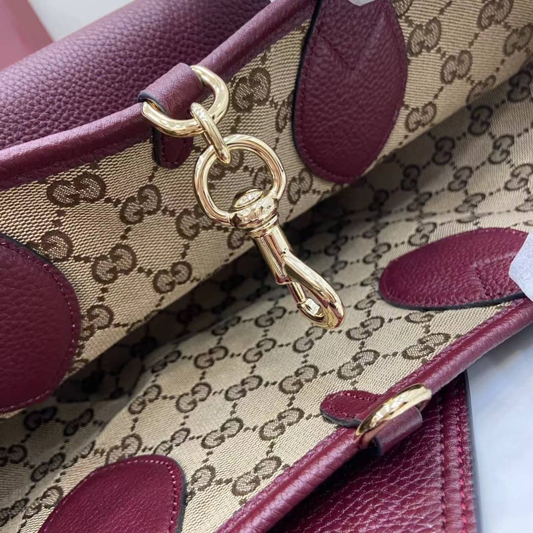 Gucci Totissima Leather Small Red Tote 839124_8_159039 Gucci Totissima Leather Small Red Tote 839124