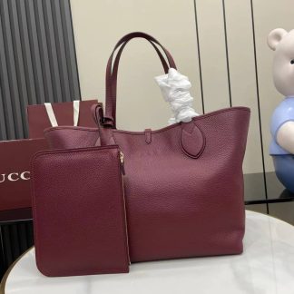 Gucci Totissima Leather Large Red Tote 839112