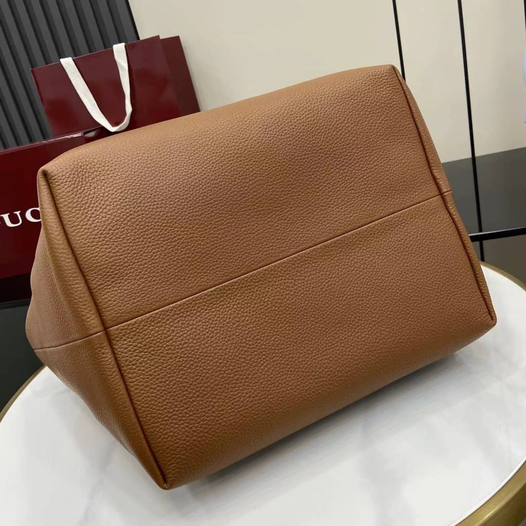 Gucci Totissima Leather Large Brown Tote 839112_3_159069 Gucci Totissima Leather Large Brown Tote 839112