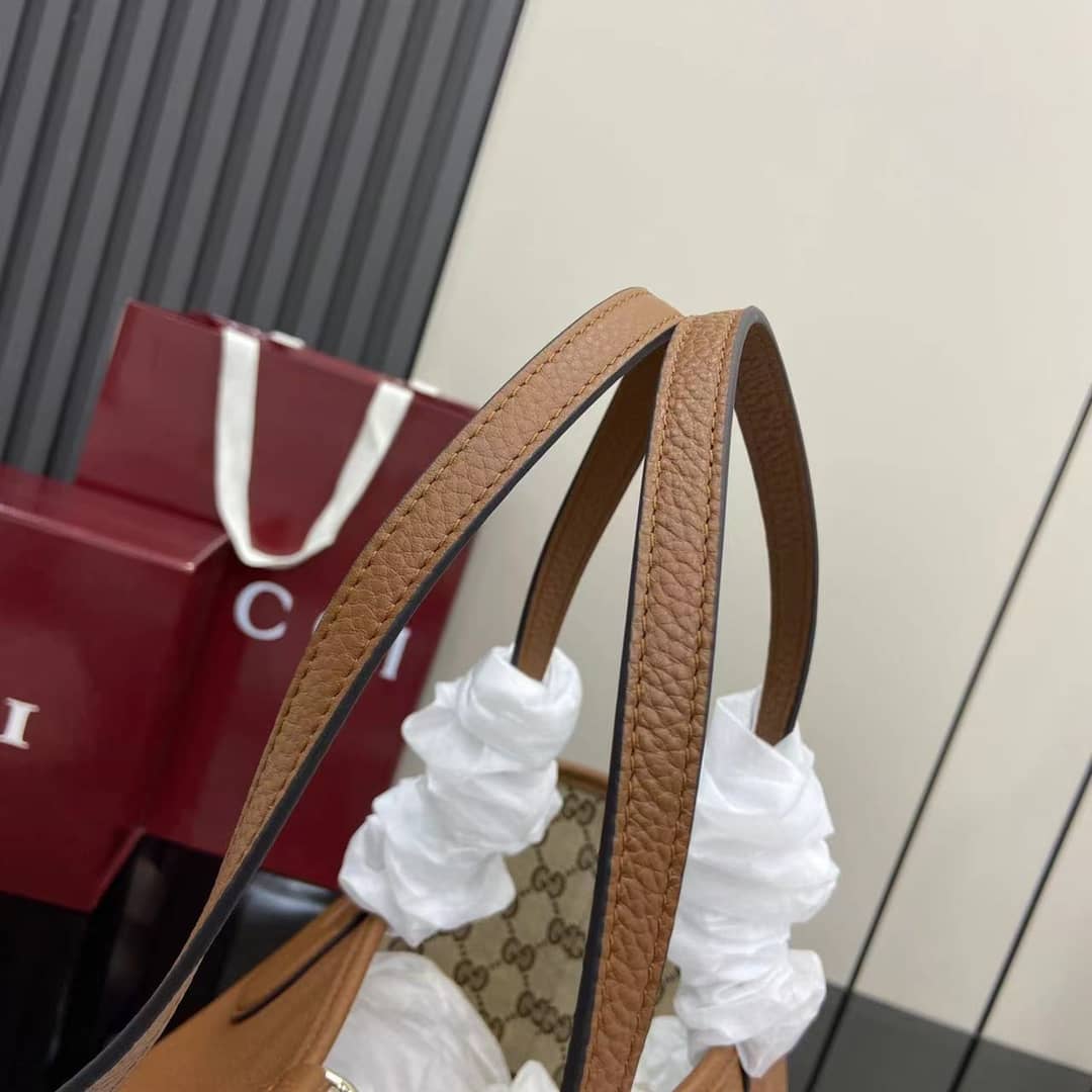 Gucci Totissima Leather Large Brown Tote 839112_6_159069 Gucci Totissima Leather Large Brown Tote 839112