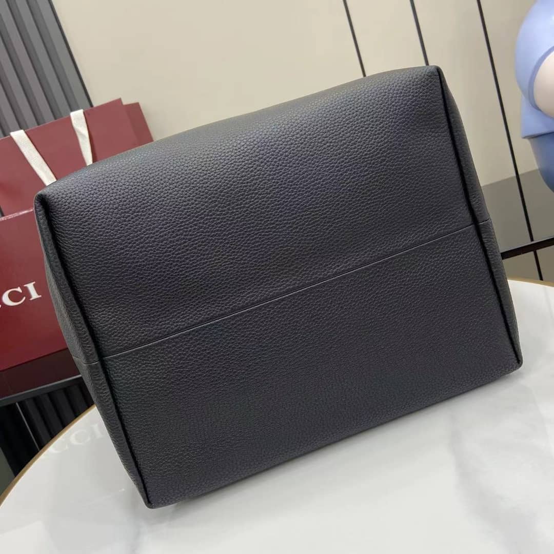 Gucci Totissima Leather Large Black Tote 839112_3_159079 Gucci Totissima Leather Large Black Tote 839112