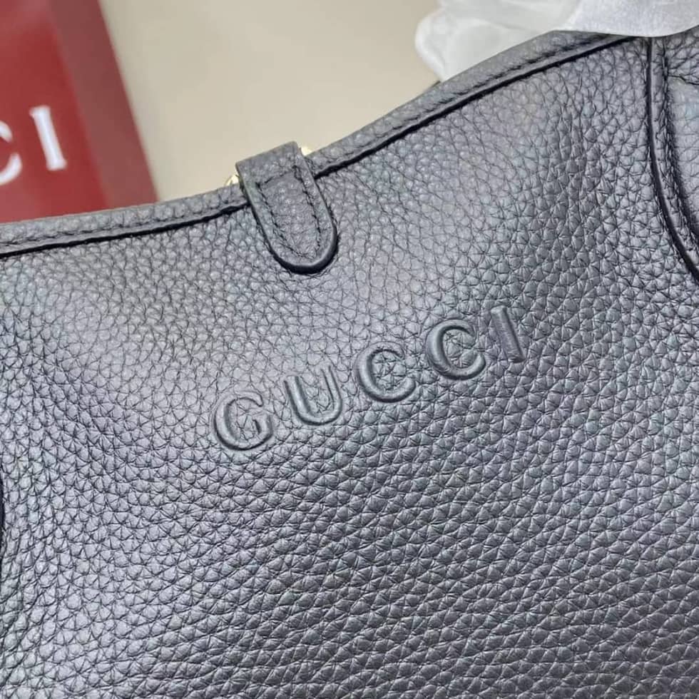 Gucci Totissima Leather Large Black Tote 839112_4_159079 Gucci Totissima Leather Large Black Tote 839112