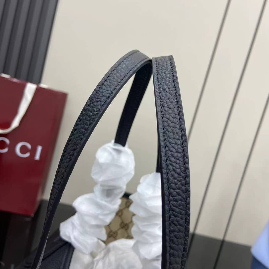 Gucci Totissima Leather Large Black Tote 839112_6_159079 Gucci Totissima Leather Large Black Tote 839112