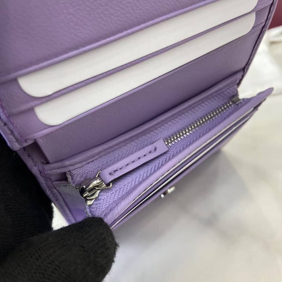 Gucci GG Marmont Light Purple Bi-fold Wallet_7_159408 Gucci GG Marmont Light Purple Bi-fold Wallet