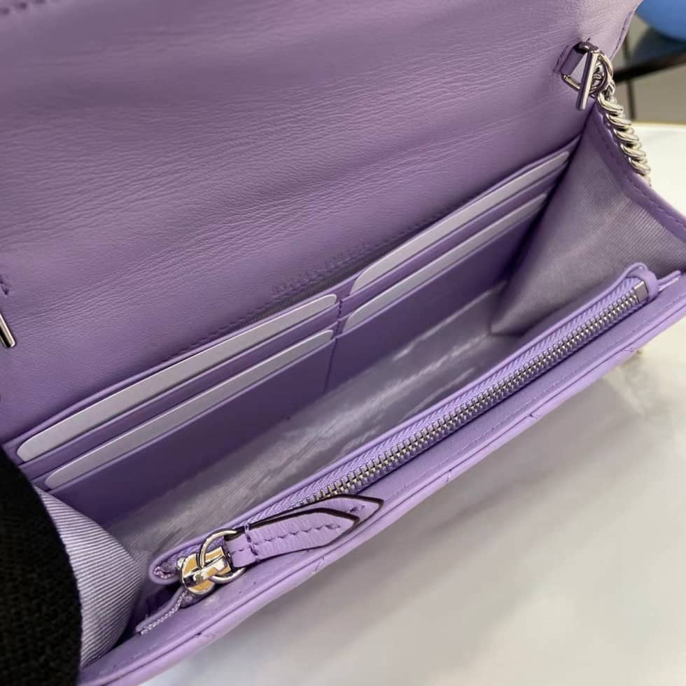Gucci GG Marmont Light Purple Wallet on Chain_8_159588 Gucci GG Marmont Light Purple Wallet on Chain