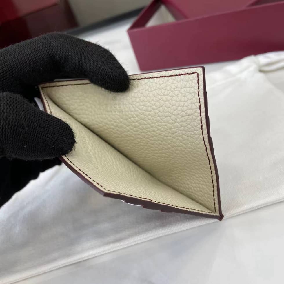 Gucci Logo Red ivory Bi-color Card Case 817043_8_159648 Gucci Logo Red ivory Bi-color Card Case 817043