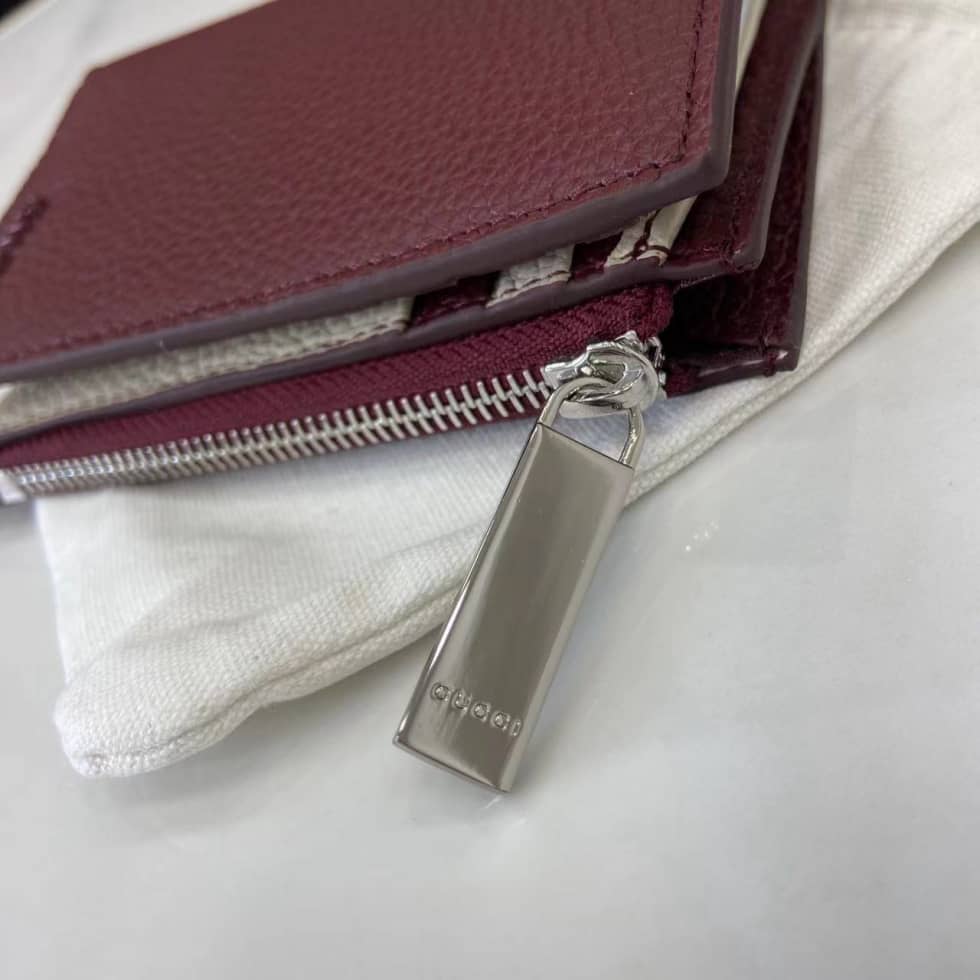 Gucci Leather Bi-fold Zipper Wallet Red 817021_5_159748 Gucci Leather Bi-fold Zipper Wallet Red 817021