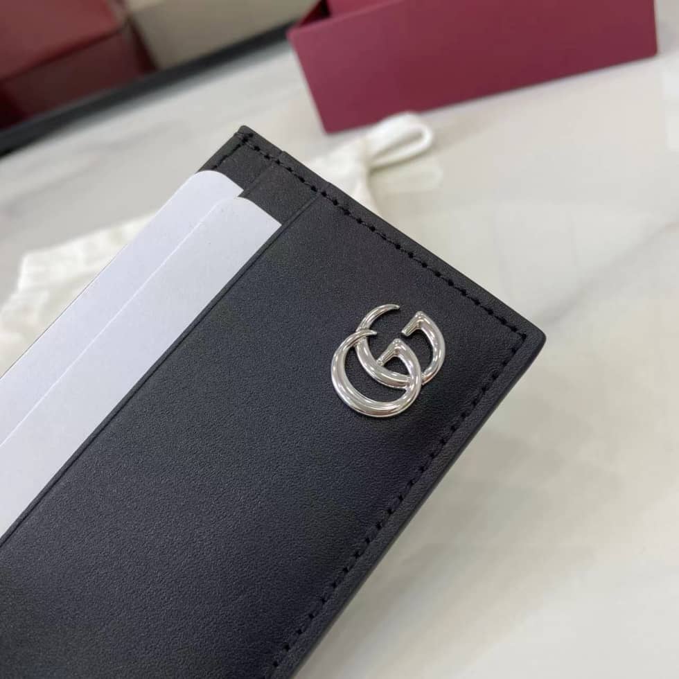 Gucci GG Marmont Black Card Case 835049_5_159788 Gucci GG Marmont Black Card Case 835049