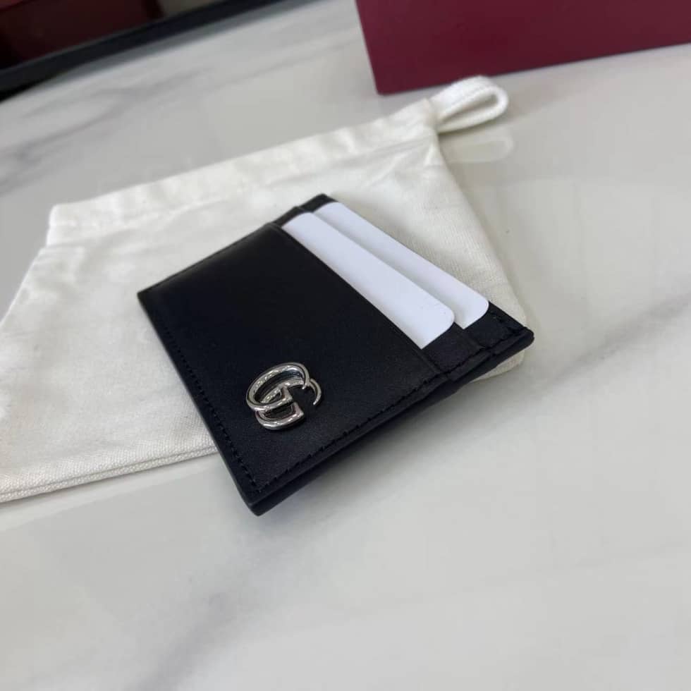 Gucci GG Marmont Black Card Case 835049_6_159788 Gucci GG Marmont Black Card Case 835049