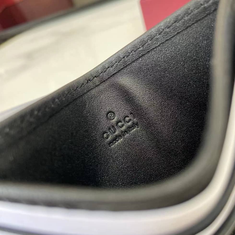 Gucci GG Marmont Card Case Black Green 835049_8_159808 Gucci GG Marmont Card Case Black Green 835049