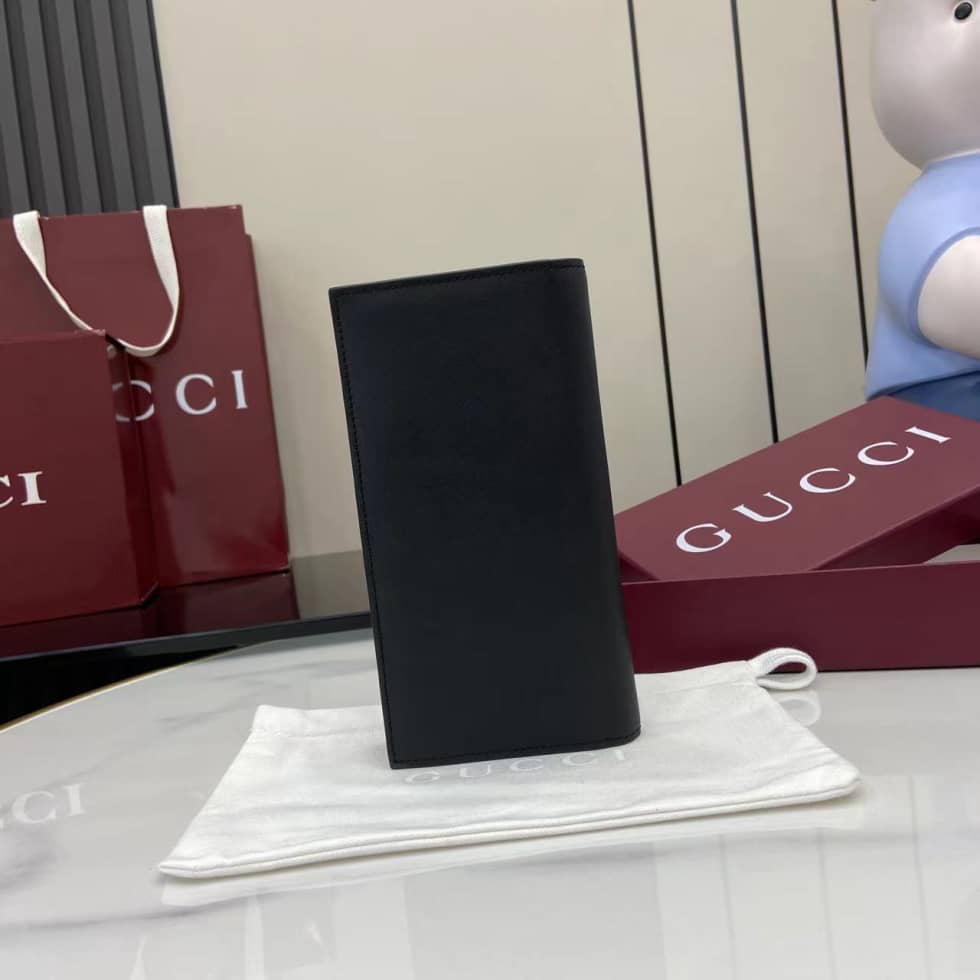 Gucci GG Marmont Leather Black Long Wallet 835054_1_159868 Gucci GG Marmont Leather Black Long Wallet 835054