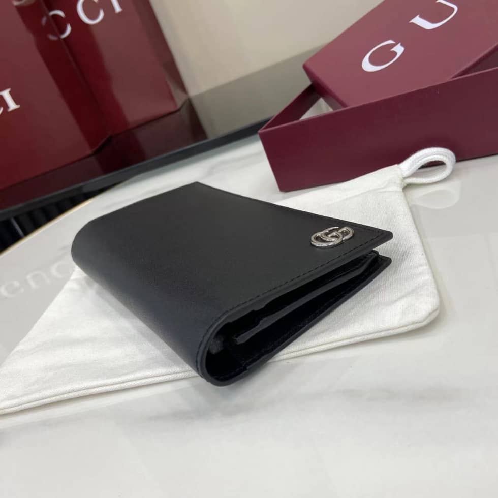 Gucci GG Marmont Leather Black Long Wallet 835054_3_159868 Gucci GG Marmont Leather Black Long Wallet 835054