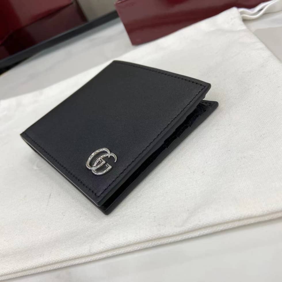Gucci GG Marmont Bi-fold Wallet Black 835047_3_159928 Gucci GG Marmont Bi-fold Wallet Black 835047