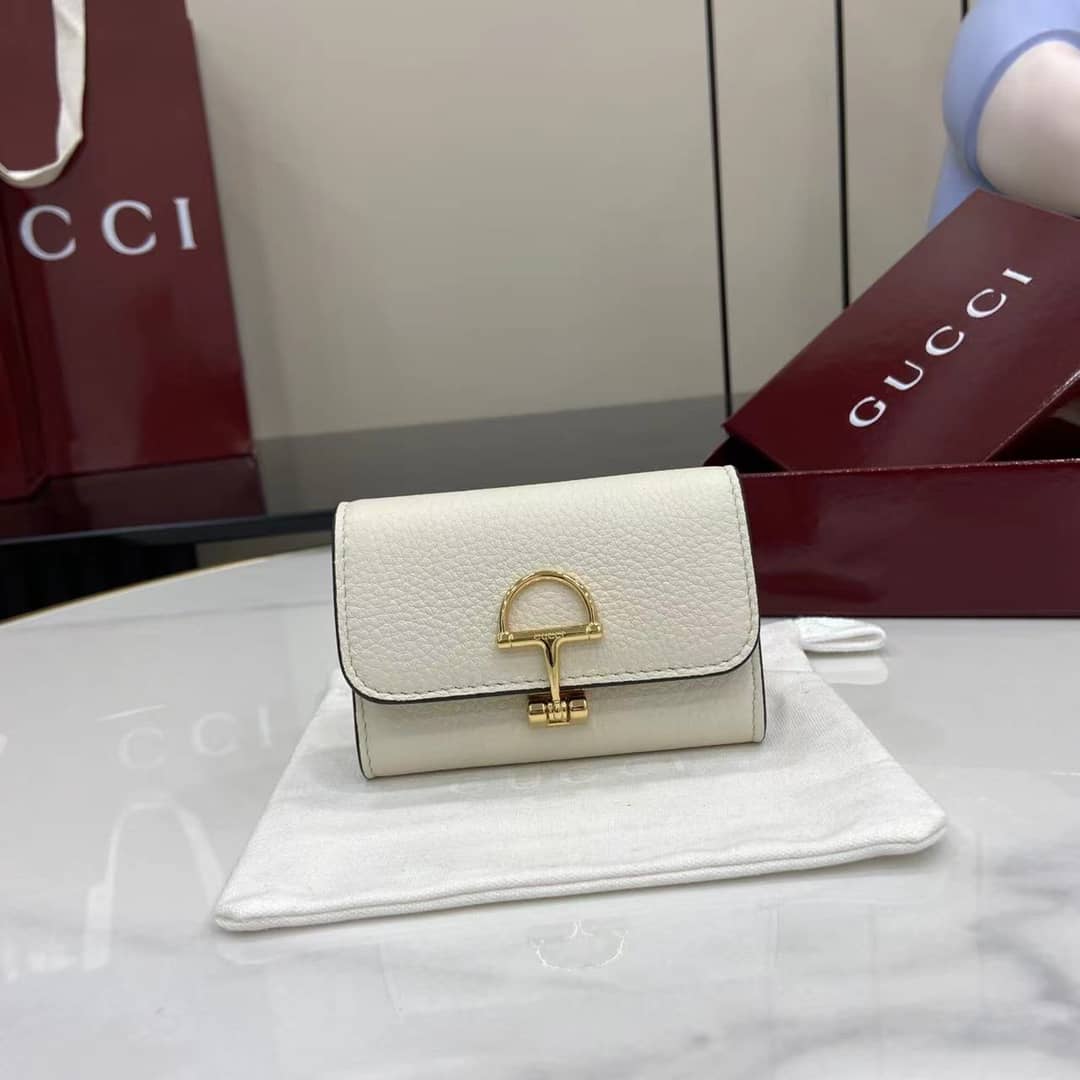 Gucci Softbit Leather White Card Case 828148_10_159948 Gucci Softbit Leather White Card Case 828148