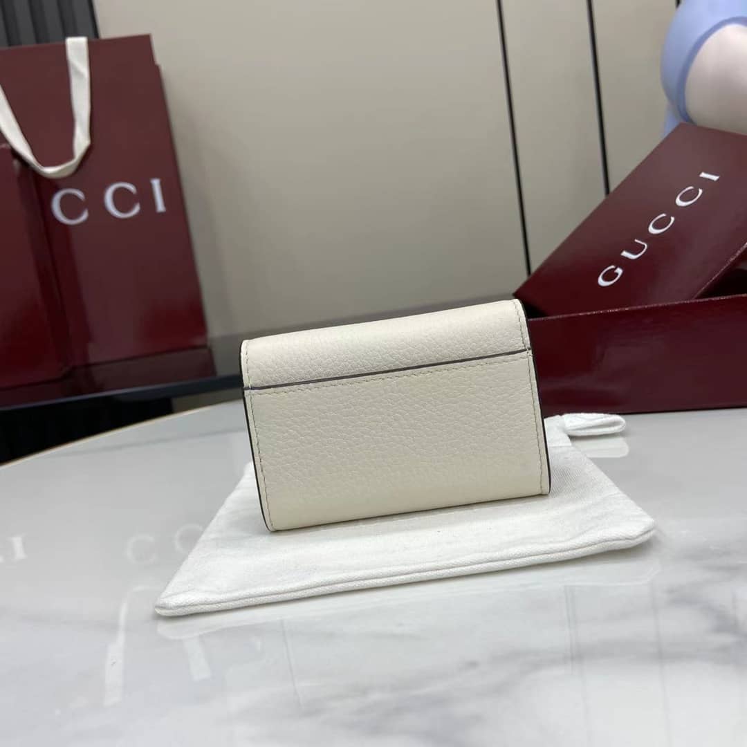 Gucci Softbit Leather White Card Case 828148_1_159948 Gucci Softbit Leather White Card Case 828148
