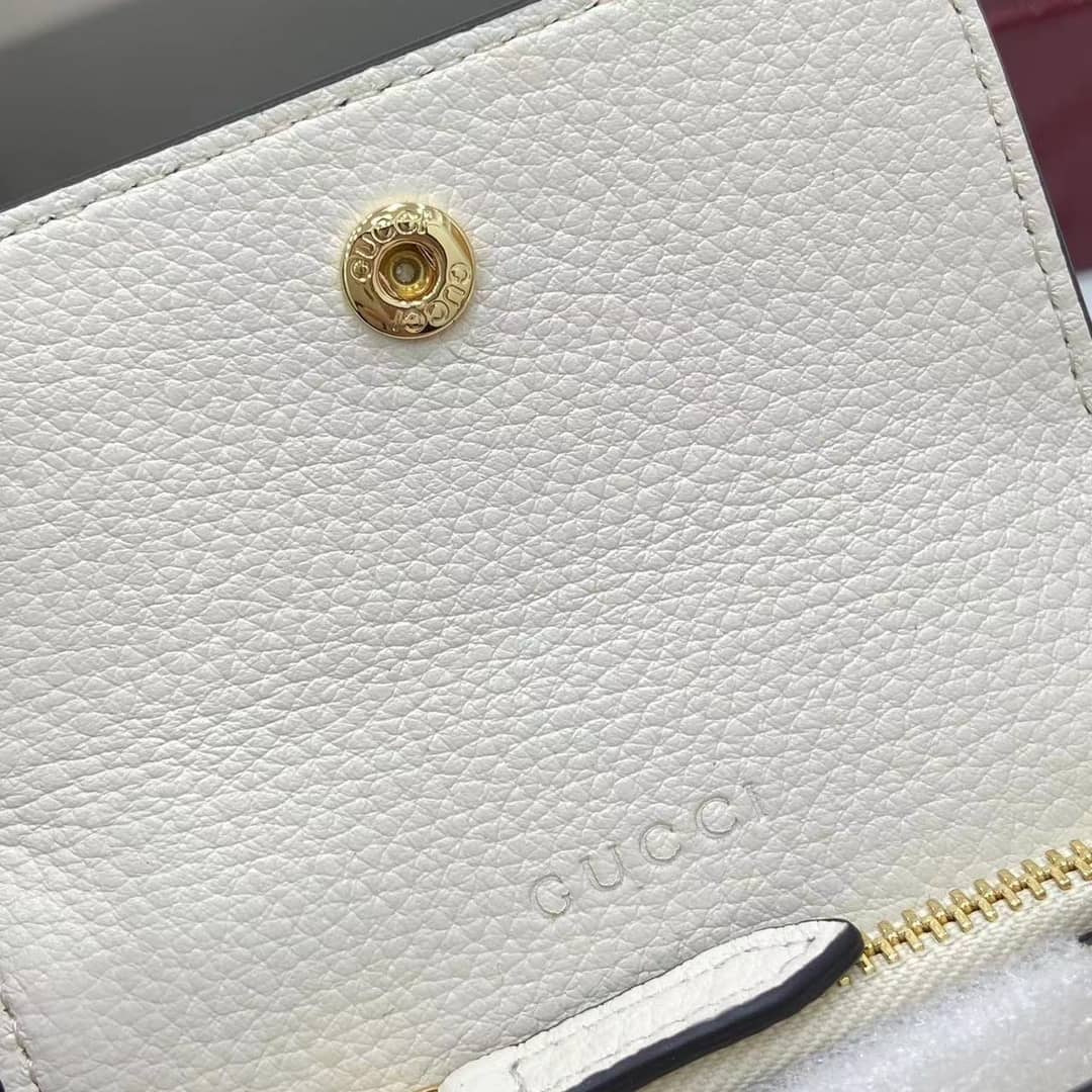 Gucci Softbit Leather White Card Case 828148_5_159948 Gucci Softbit Leather White Card Case 828148