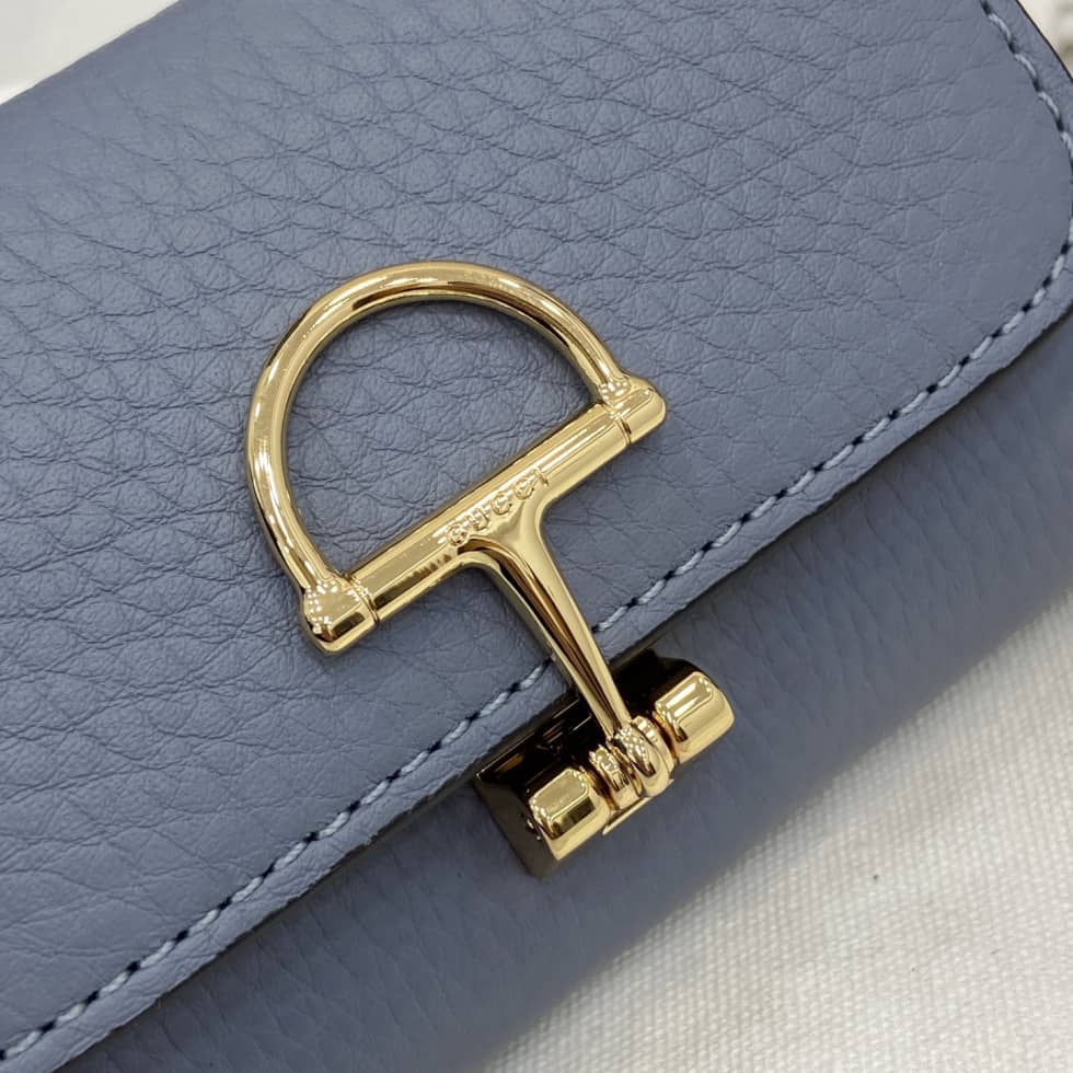 Gucci Softbit Leather Blue Card Case 828148_4_159958 Gucci Softbit Leather Blue Card Case 828148