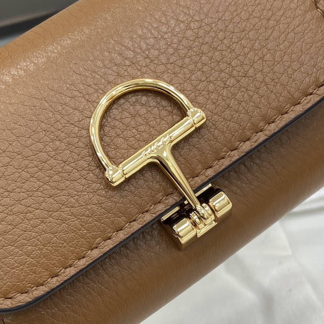 Gucci Softbit Leather Brown Card Case 828148_5_159978 Gucci Softbit Leather Brown Card Case 828148