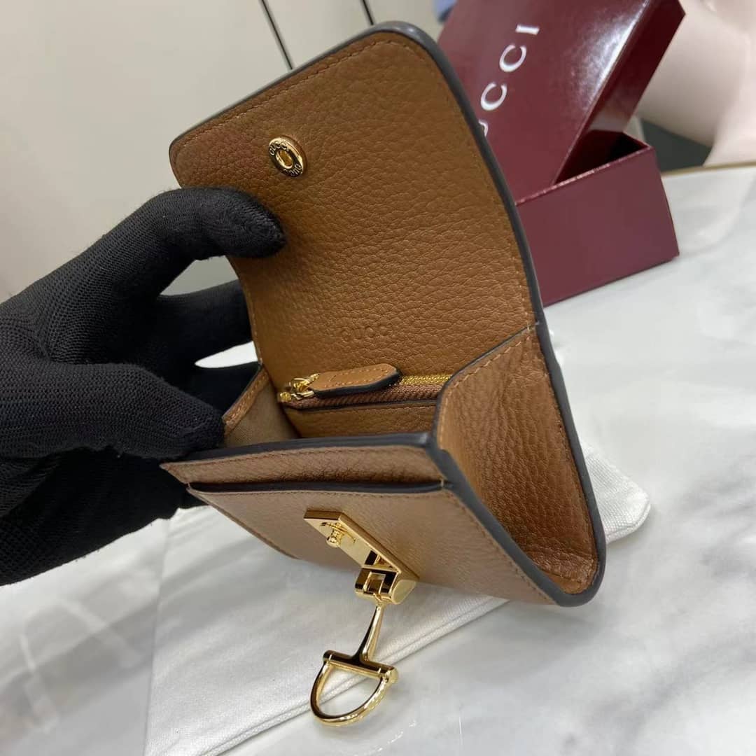 Gucci Softbit Leather Brown Card Case 828148_7_159978 Gucci Softbit Leather Brown Card Case 828148