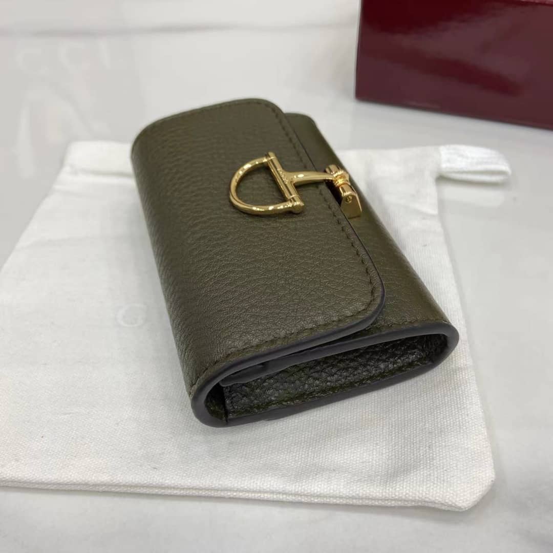 Gucci Softbit Leather Green Card Case 828148_6_159988 Gucci Softbit Leather Green Card Case 828148