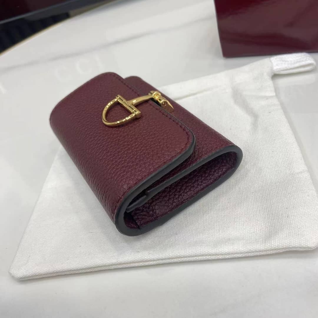 Gucci Softbit Leather Burgundy Card Case 828148_3_159998 Gucci Softbit Leather Burgundy Card Case 828148